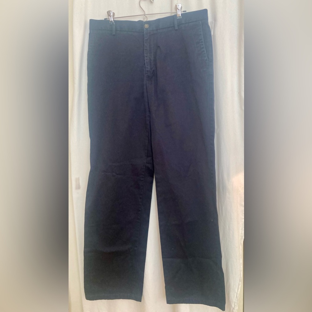 Dockers Black Signature Khaki Straight Fit Size 36 x 34